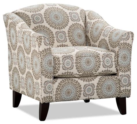 Tula Fabric Accent Chair Brianne Twilight The Brick