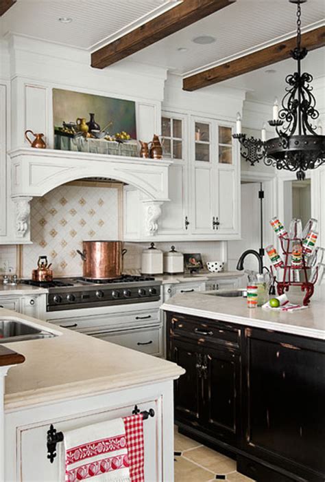 Wood beam kitchen ceiling | exposed beams in the kitchen. Exposed Beams Add Natural Beauty and Interest to Ceilings ...