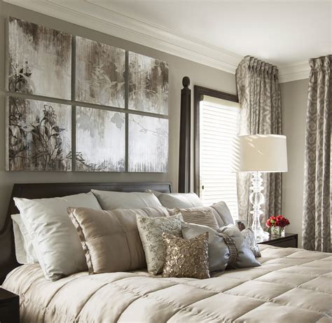 Beautiful picture gallery of custom master bedroom ideas. Hamptons Inspired Luxury Home Master Bedroom Robeson ...