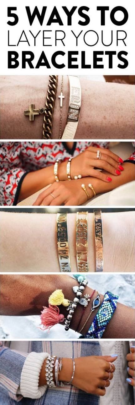 Trendy How To Wear Jewelry Tips Life Ideas Layered Bracelets Fashion