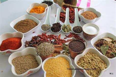 Basic Spices For Making Indian Food Authentic Vegetarian Recipes Traditional Indian Food