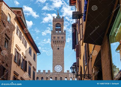 The Palazzo Vecchio A Massive Romanesque Fortress Palace Is The Town