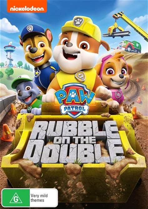 Buy Paw Patrol Rubble On The Double On Dvd Sanity