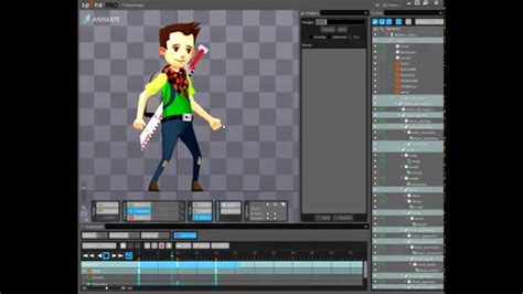 2d Character Creation From Photoshop To Unity Using Spine Youtube