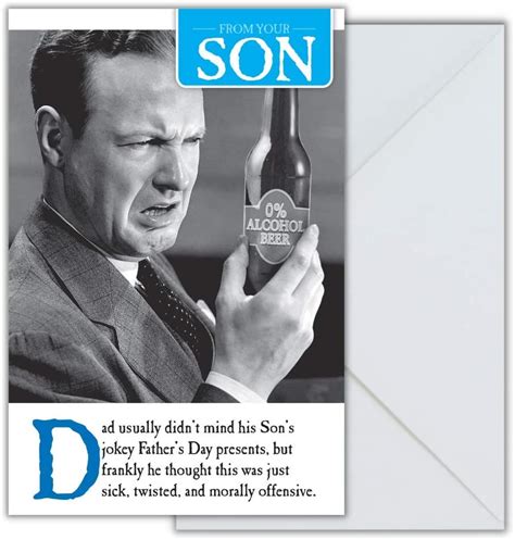 Father S Day Card From Son Humorous Father S Day Card From Son Fathers Day Card Fathers Day