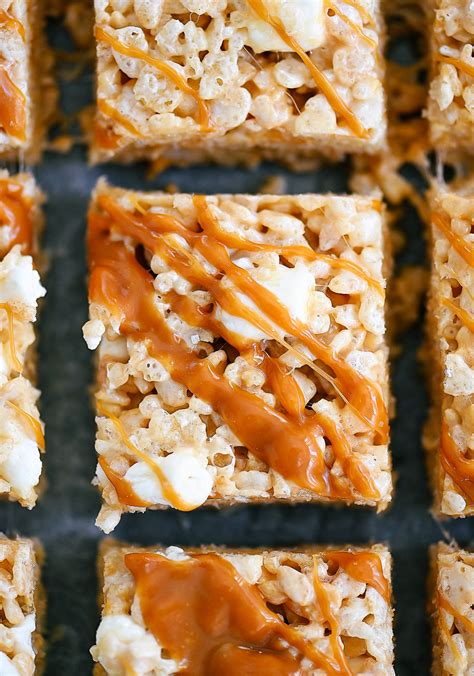 Salted Caramel Rice Krispie Treats Life In The Lofthouse