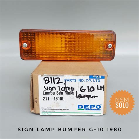 Jual Lampu Sein Sen Signal Lamp Bumper Bemper Mobil Charade G10 G 10