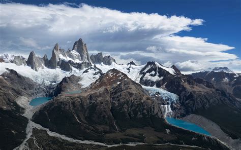 2560x1600 Argentina Mountains Patagonia Crag Clouds 5k 2560x1600