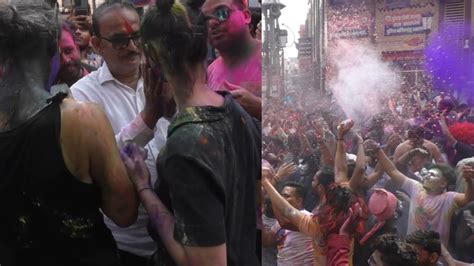 Holi Khele Banarasi Holi Festival Varanasi Holi Indian Holi