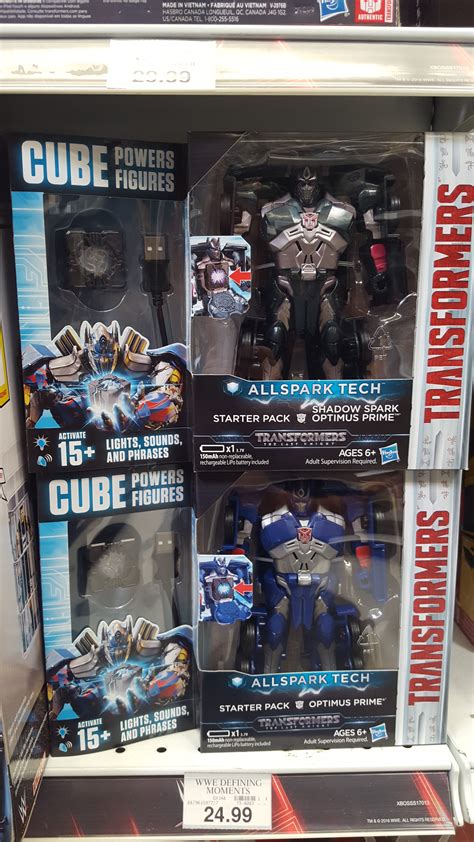 Transformers The Last Knight All Spark Tech Cube Powers Figures Spotted In The Us