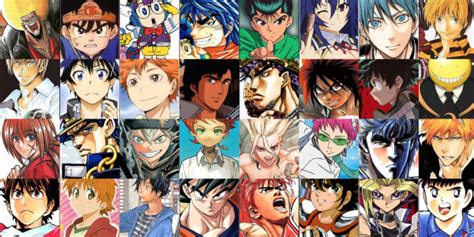 Shonen Jump Anime Series List Shonen Jump 10 Undeniable Ways That The