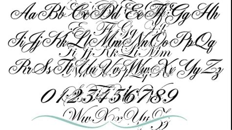 There was a link to a website where you could write a text and it would generate it i have a few solid handwritten fonts and a good type writer one. Attractive Tattoo Font Generator Handwritten Tattoo Font ...