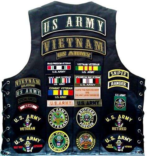 Vietnam Army Tattoo Designs Us Army Patches For Leather Vests