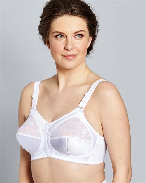 Large Classic White Bras