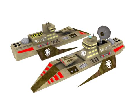 GDI Triton Battleship image - C&C THE VORTEX mod for C&C ...