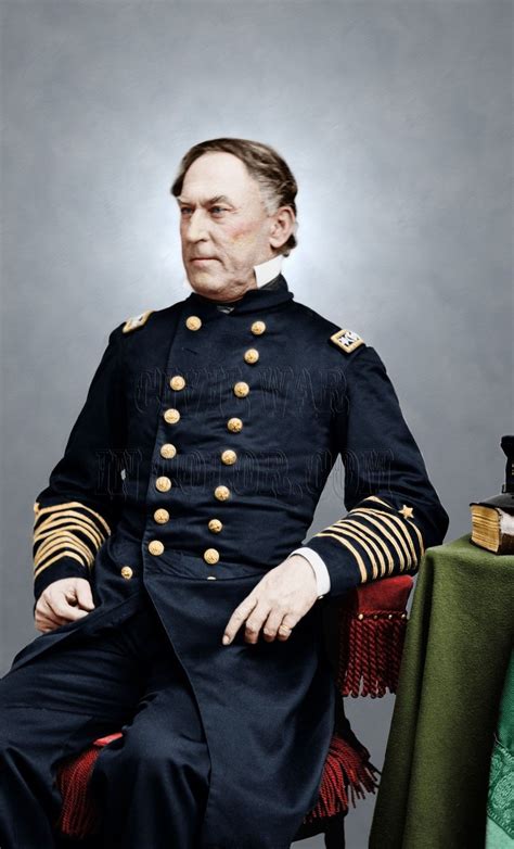 Admiral David Farragut Union Navy Civil War Civil War Photography