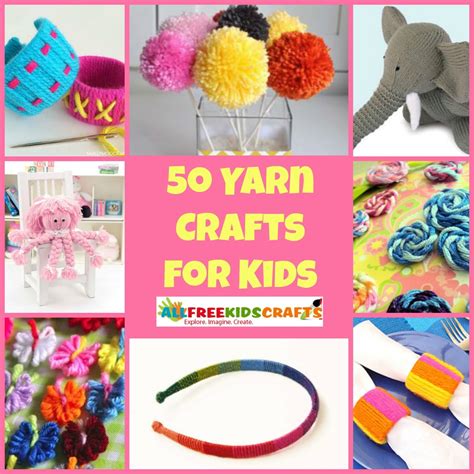 50 Yarn Crafts For Kids