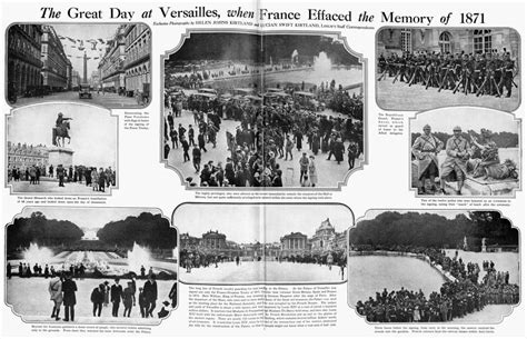 Treaty Of Versailles 1919 Ntwo Page Photographic Spread From An