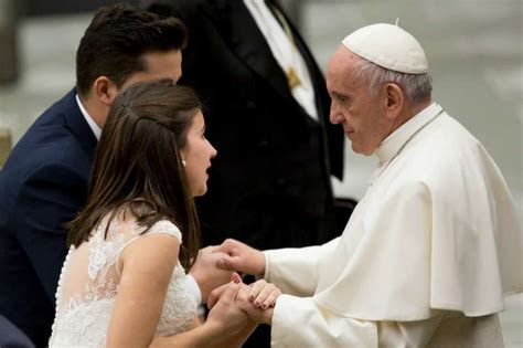 Pope Francis Marriage Is A Lifelong Union Between A Man And Woman