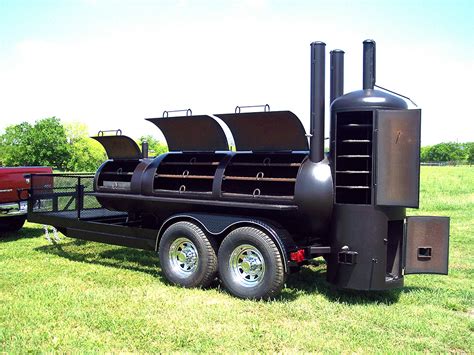 Ultimate grilling & bbq page. Large Single Grill - Johnson Custom BBQ Smokers
