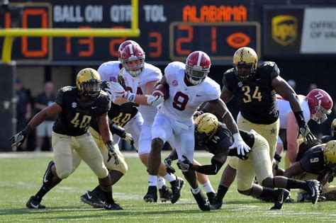 Alabama Football Vs Vanderbilt Second Half Open Thread