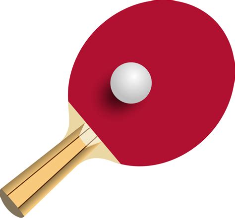 Ping Pong Racket Png Image