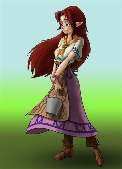Malonpng 984×1365 Legend Of Zelda Characters Zelda Characters Twilight Princess