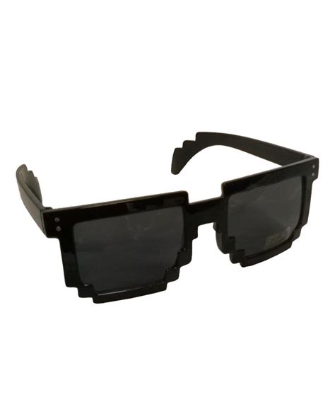 Black Pixels Sunglasses Sunglasses Black Retro Vintage