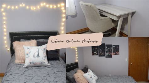 Extreme bedroom makeover | transformation + room tour 2020. Extreme Bedroom Makeover And Room Tour 2020 - YouTube