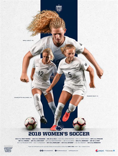 2018 Penn State Womens Soccer On Behance