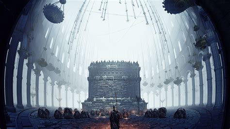 The congregation of clerics defends a roaming soul, that is eventually revealed to be the archdeacon. Dark Souls III, From Software, Video games, Deacons of the ...