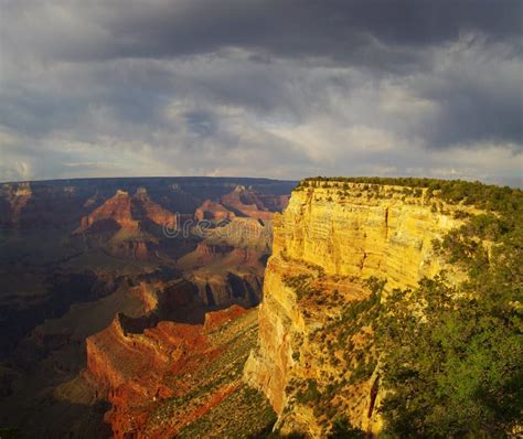Grand Canyon Vista Stock Photo Image Of Landscape Cliffs 25021724
