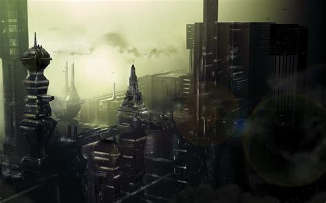 Awesome Futuristic City Free Background Id88200 For Hd 1680x1050 Desktop