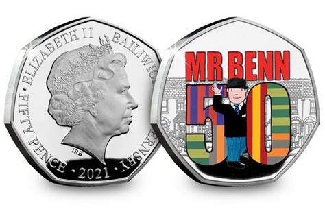 New 50p Coins To Mark Mr Benn Cartoons Released With Five Designs