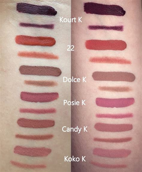 Kylies Matte Lip Kits Review Swatches Monica Gomes Kylie Matte