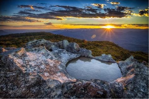 Tableland Rocks Wentworth Falls Sunset Grade 2 Gary P Hayes Photography