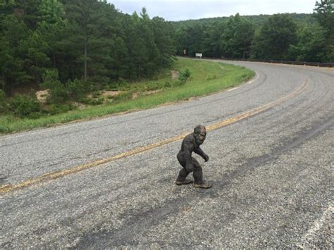 Bigfoot At The Talimena Scenic Byway Lee Griffin Picture Of