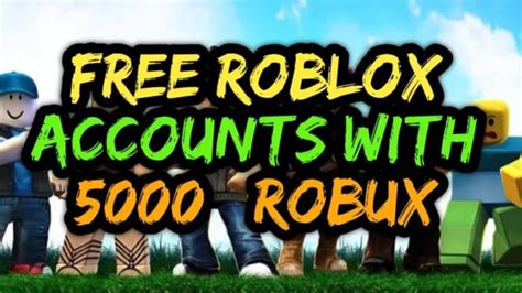 120 Free Roblox Accounts With 10000 Robux 2024