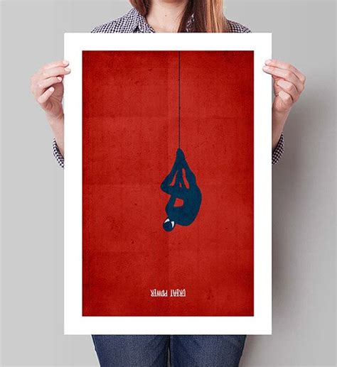 Spider Man Inspired Minimalist Poster Print Etsy Poster Prints