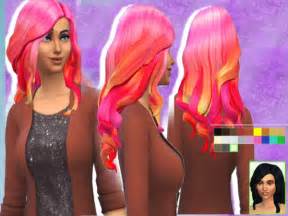 The Sims Resource Sunrise Hair By Otakutwins Sims 4 Hairs