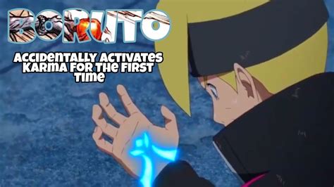 Boruto Activates Karma For The First Time Anime Boruto New Episode