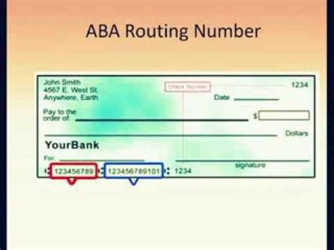 The routing number (sometimes referred to as an aba routing number, in regard to the american bankers association) is a sequence of nine digits used by banks to identify specific. Routing Transit Number