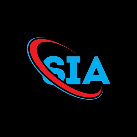 Logotipo De Sia Carta De Sia Diseño Del Logotipo De La Letra Sia