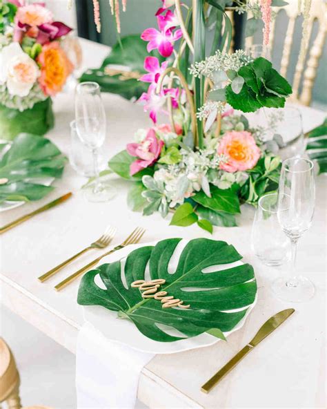 Island Time 33 Tropical Wedding Ideas We Love Martha Stewart Weddings