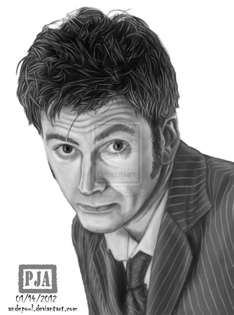 David Tennant By Andepoul Tenth Doctor Doctor Who Fan Art David