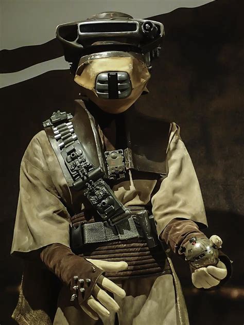 Closeup Of Princess Leias Boushh Disguise From Star Wars Return Of