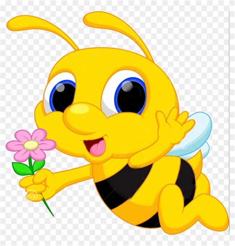 Bumble Bee Cute Bee Bee Cartoon Free Transparent PNG Clipart Images Download