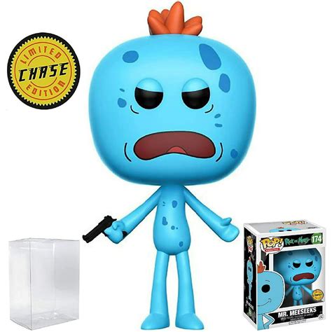 Rick And Morty Mr Meeseeks Limited Edition Chase Funko Pop Vinyl