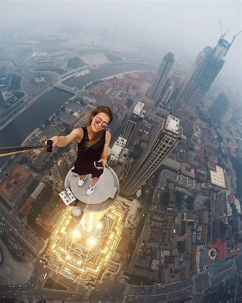 This Russian Girl Takes The Most Reckless Selfies