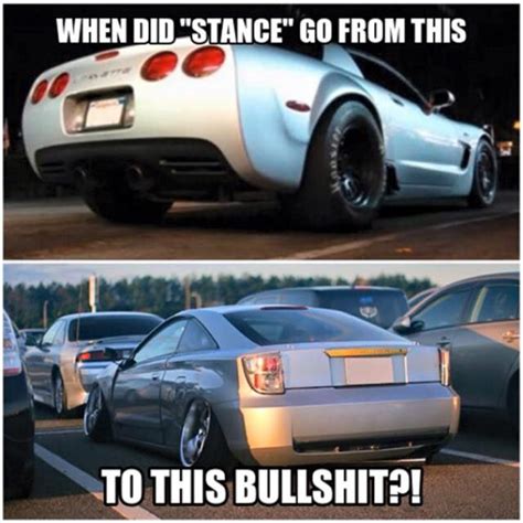 Muscle Car Memes When Did Stance Go From This Muscle Car Fan